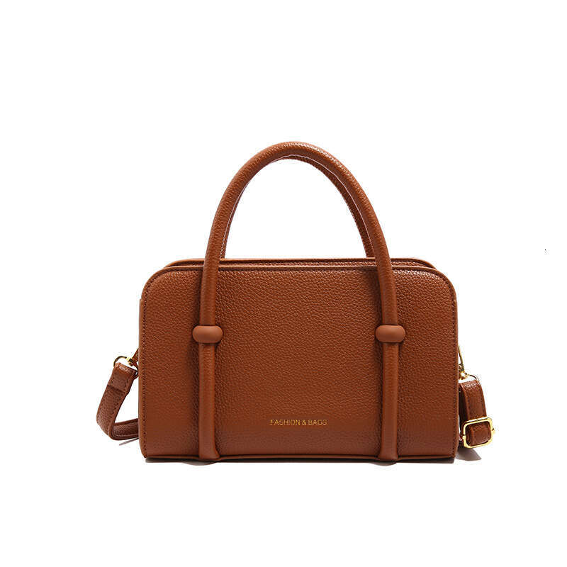 Elegant Handbag Small Square For Women New Korean Style Trendy Versatile Shoulder Textured Niche Commuter Crossbody Bag