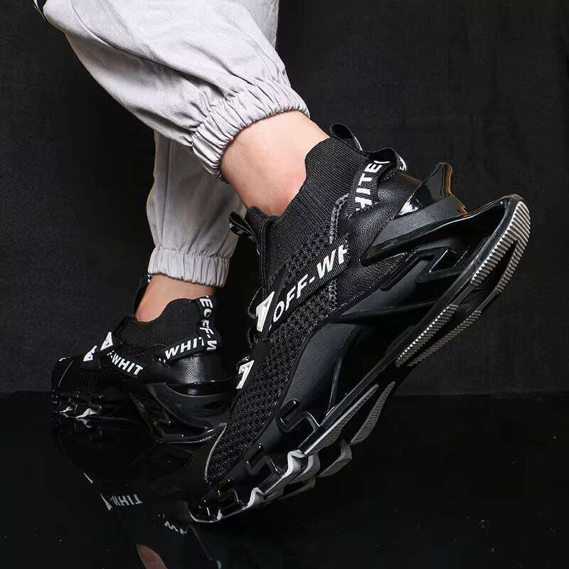 Explosive Large Size Blade Sole Sneakers Men's Fashion Casual Running Walking Sports Shoes