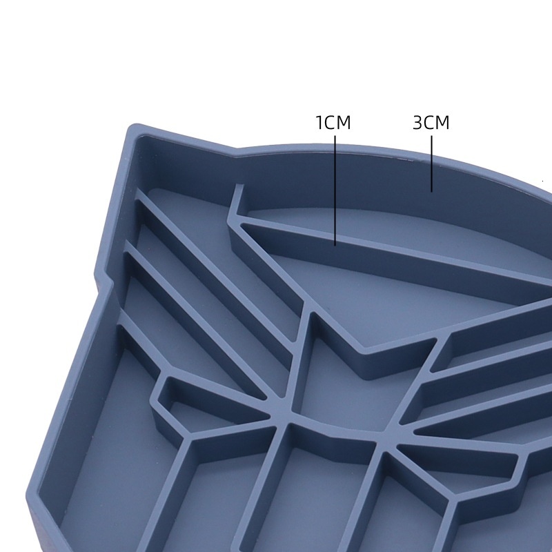 New Lick Mat Pet Anti-Choke Anti-Spill Slow Eating Feeder Silicone Suction Cup Dog Bowl Supplies