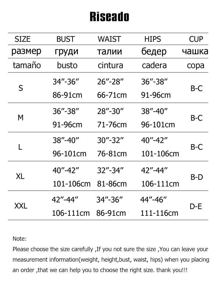 Riseado High Waist Bikinis Ruffle Swimwear Swimsuit Leaf Print Bathing Suits Women Bikini Set Beachwear Plus Size XXL