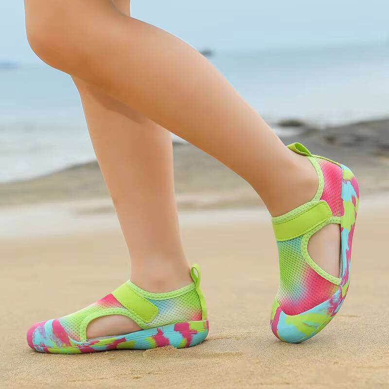 Hollow Breathable Children's River Tracing Quick Dry Amphibious Outdoor Beach Water Shoes