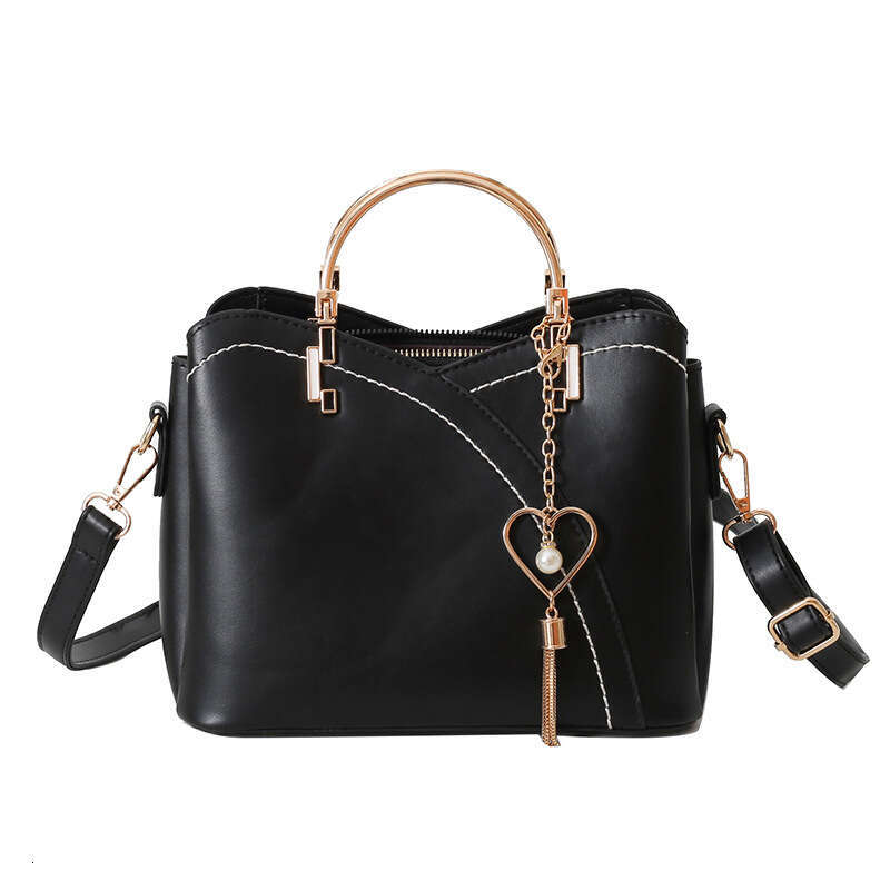 Women's 2024 New Trend Handbag Color-Block Shoulder Large Capacity Fashion Light Luxury Crossbody Bag GUHUISHU