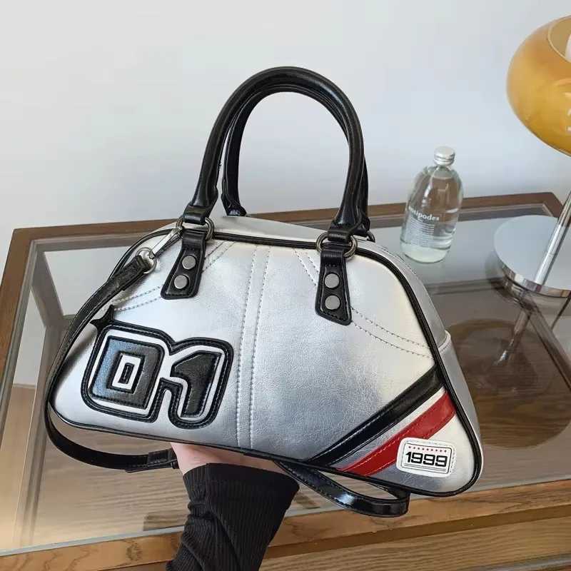 Trapezoidal Baseball Bag Lady Fashion Casual Travel Handbag Tote Large Capacity Shoulder Crossbody Bag PU Leather Sac A Main Y250607