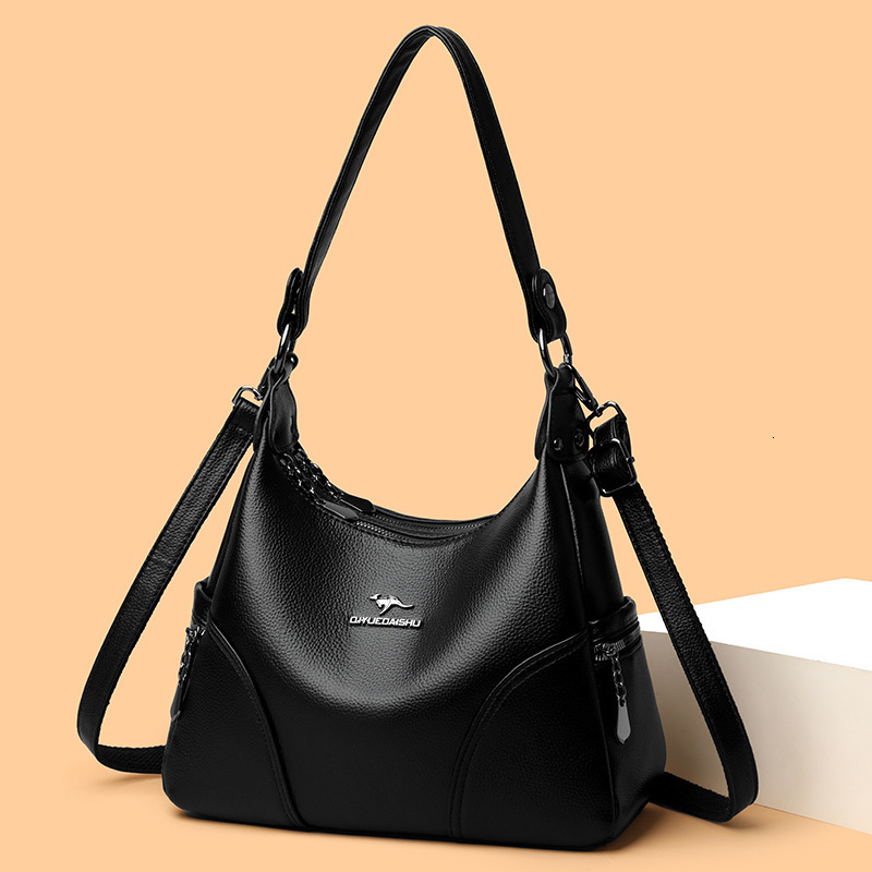 Free Shipping Trade 2025 Luxury High-end Single Shoulder Designer Crossbody Bag Fashionable Middle-aged Mom Women's Bag Simple Versatile Underarm