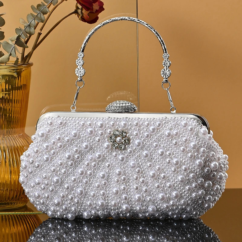 y Pearl Girls Party Hand Bag Fashion ner Women Evening Bags Clutch Purse for Wedding 250605