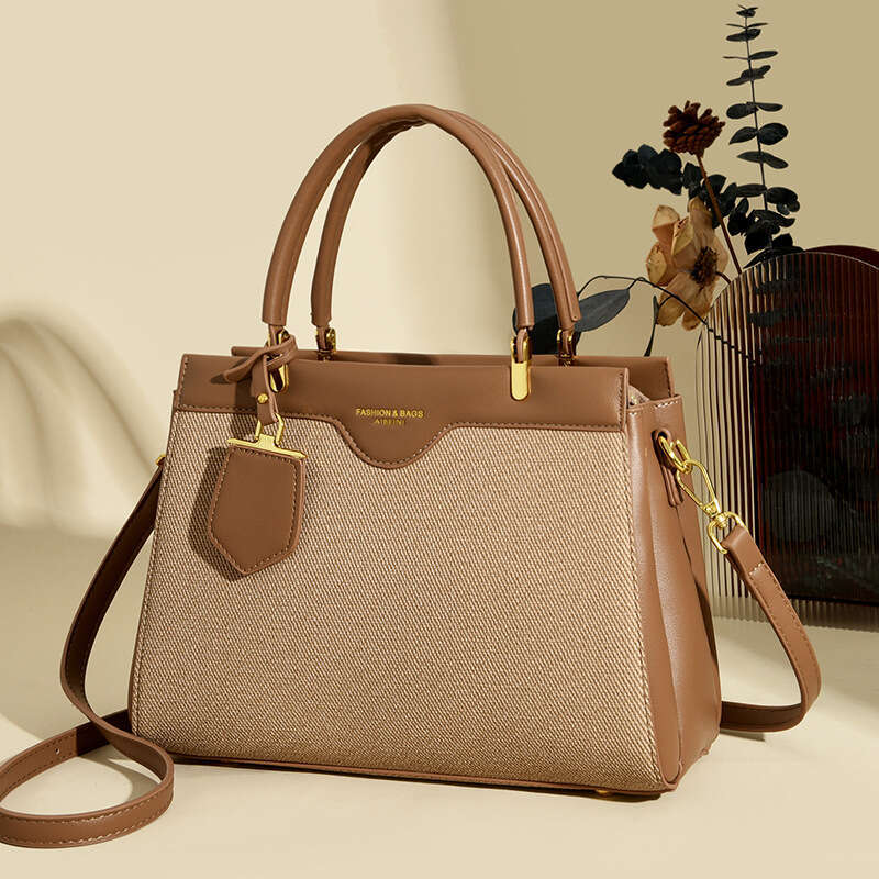 Bags Fashion Simple Counter 2024 New Large Capacity Shoulder Handbag Commuter Women's Bag