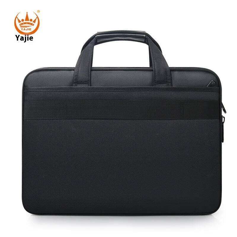 Large Capacity Briefcase Men Business 15.6 Inch Laptop Bag Shoulder Canvas Handbags Notebook Bags Messenger