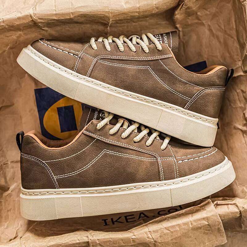 Lightweight Factory Outdoor Sports High-quality Fashion Running Men's Thick Soled Skateboard Shoes