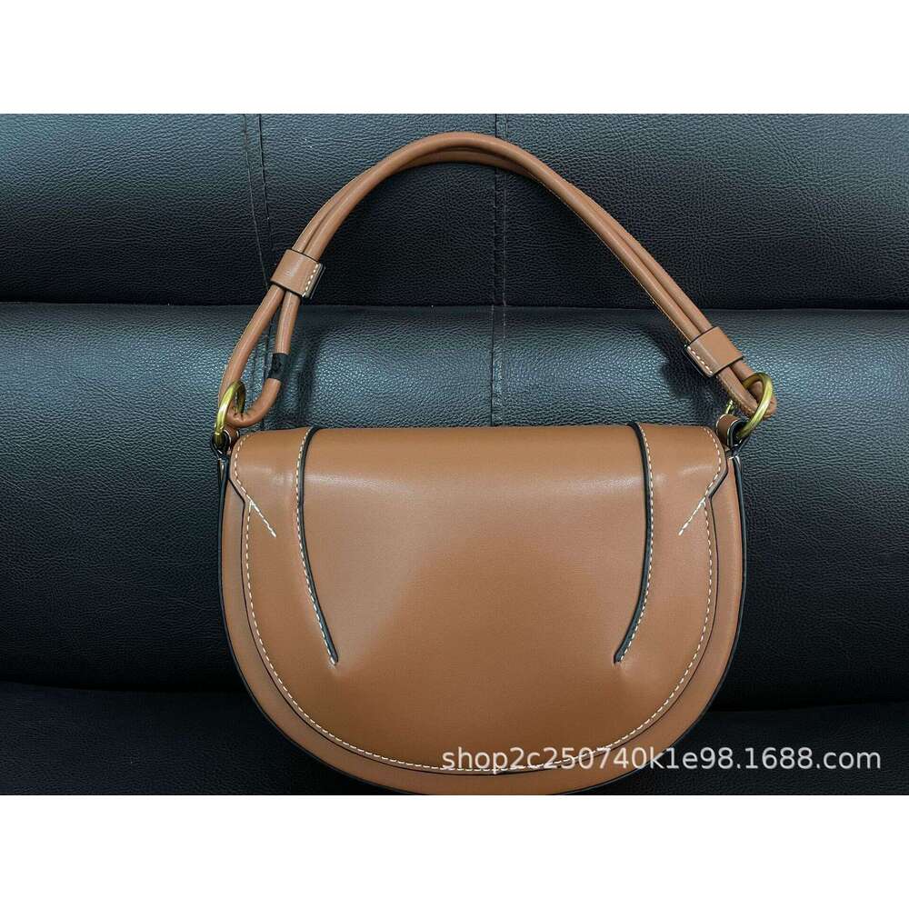 Z Brand Light Luxury Crossbody for Women 2025 Spring New Saddle Color Block Stitching Handbag Flap Bag