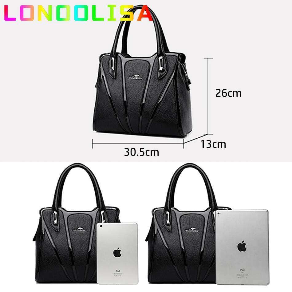 New Designer Leather Crossbody Bags For Women 2022 Fashion Shoulder Messenger Bag High Quality Female Sac A Main Bolsa Feminina
