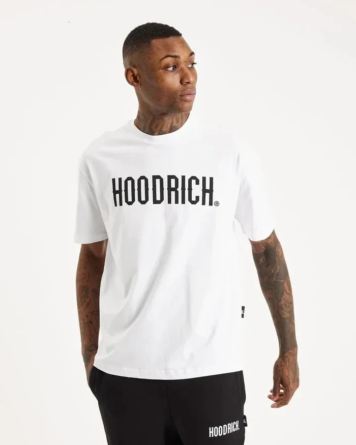 Y2K Mens Summer Casual Short Sleeves Hoodies Printed Tshirt British Style Drill Sleeves 250610