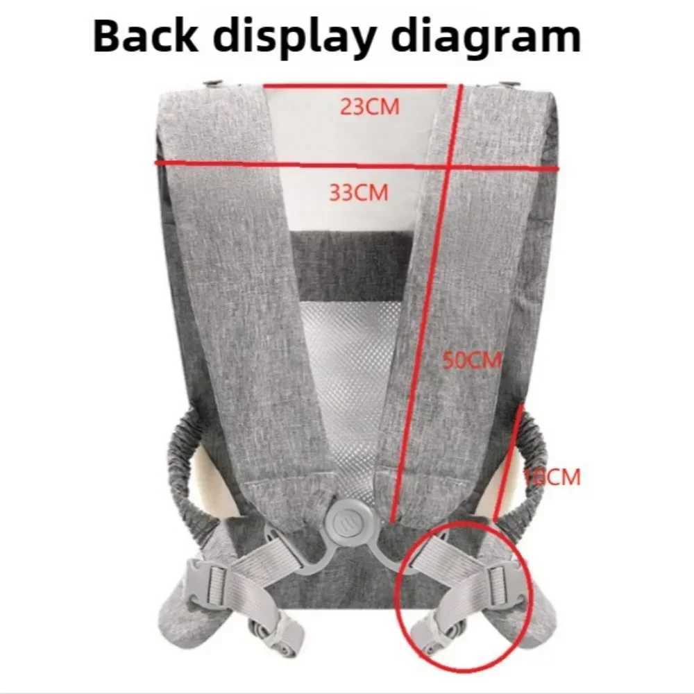 Baby Carrier Wrap Bebe Kangaroo Bag Newborn Baby Sling Toddler Backpack Baby Bags Easy To Wear Baby Carriers Bebes Accessories y250610HHFA