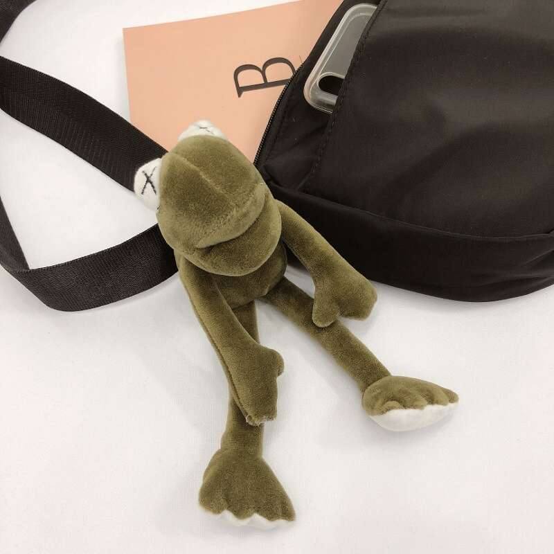 Korean and Japanese Chic Nylon Fabric Crossbody for Women 2023 Spring Summer New Versatile Dumpling Fashion Shoulder Bag Trend