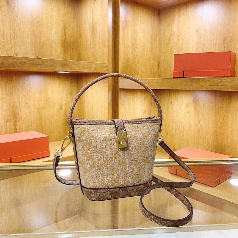 Free Shipping 2025 Designer Women's Luxury French Fashion Shoulder Bag Retro Bucket Bag
