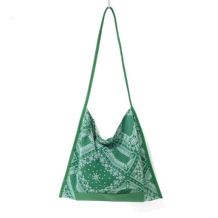 Korean Dongdaemun Women's 2021 New Trendy Printed Shoulder Paisley Pattern Cloth Bag Handbag