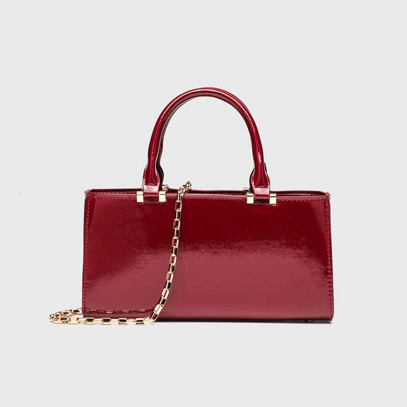 Z Brand Women's Bag 2024 Autumn New Arrival Deep Red Texture High-end Mini Shoulder Crossbody Handbag