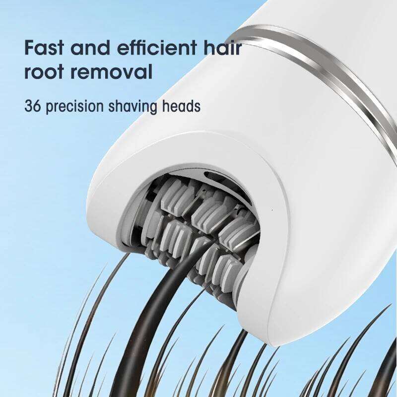 RESUXI 3 in 1 Lady Shaver Set LCD Digital Device Trimmer Multi-functional Bikini Area Full Body Hair Removal