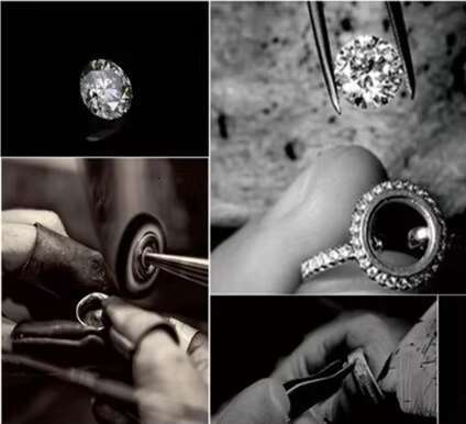 S925 Sterling Silver Full-Circle Ring with Princess-Cut Moissanite Diamonds Full-Circle Pave Set for Couples