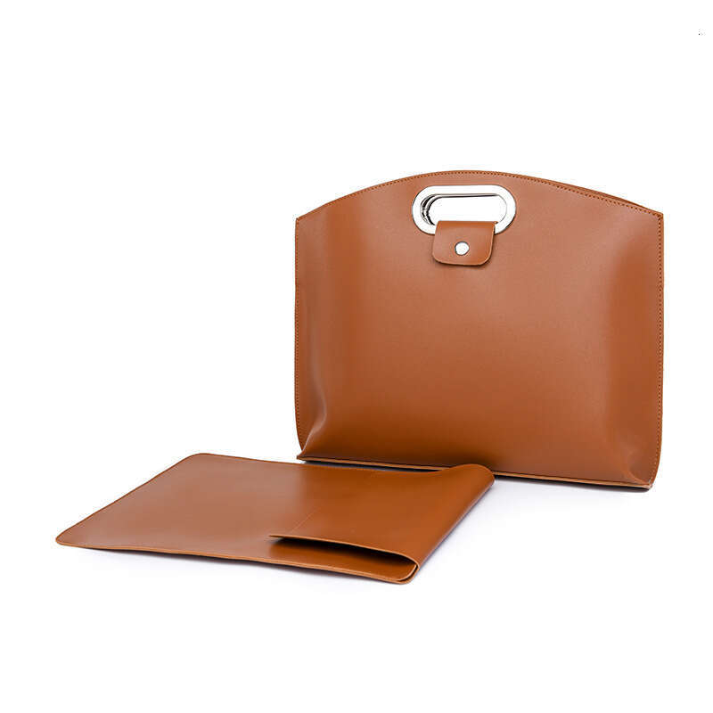 Minimalist High-End Women 2025 New Fashion Large Capacity Clutch For Work Commute Laptop Bag