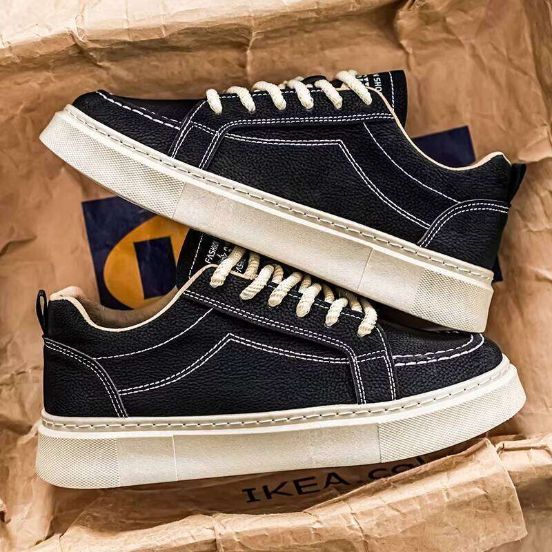 Lightweight Factory Outdoor Sports High-quality Fashion Running Men's Thick Soled Skateboard Shoes