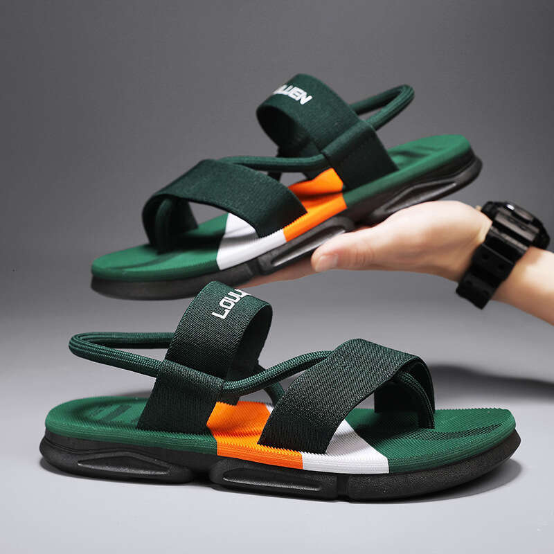 2025 New Men's Sandals Outdoor Non-Slip Summer Slippers Casual Beach Shoes for Men