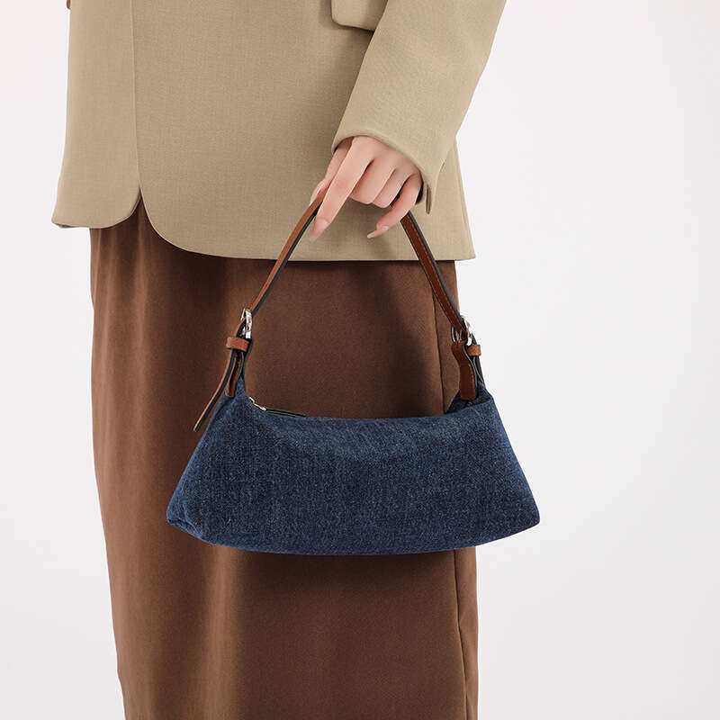 2025 Summer New Niche Versatile Handbag Genuine Leather Commuter Underarm Shoulder Casual Crossbody Bag