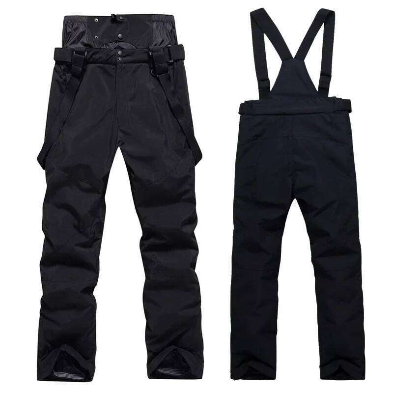 High Quality Waterproof Skiing Overalls Outdoor Mountain Men Snowboard Trousers Windproof Male Jumpsuit Sport Warm Ski Pants