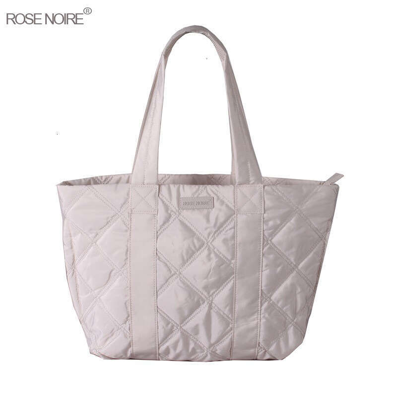 New Casual Lightweight Tote Large Capacity Shoulder Quilted Handbag Commuter Mommy Bag Versatile