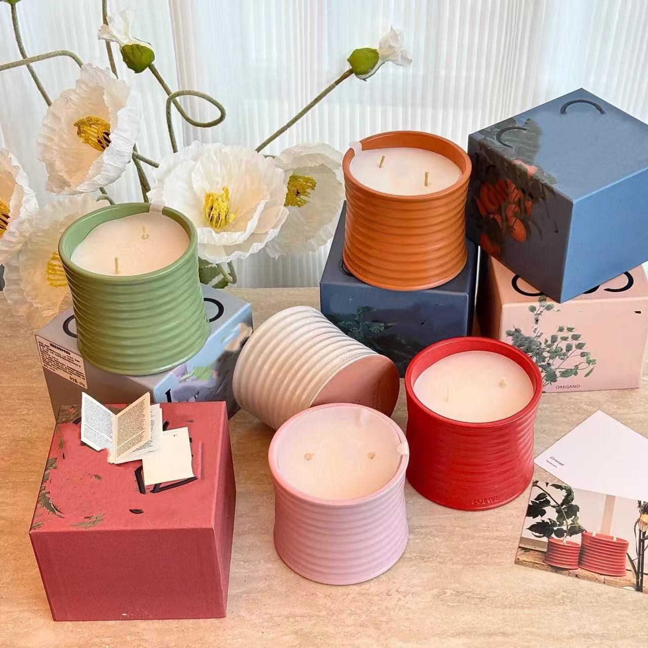 610g Spanish-style candles, the perfect scented gift, Valentine's Day gift box, birthday present and Christmas souvenir