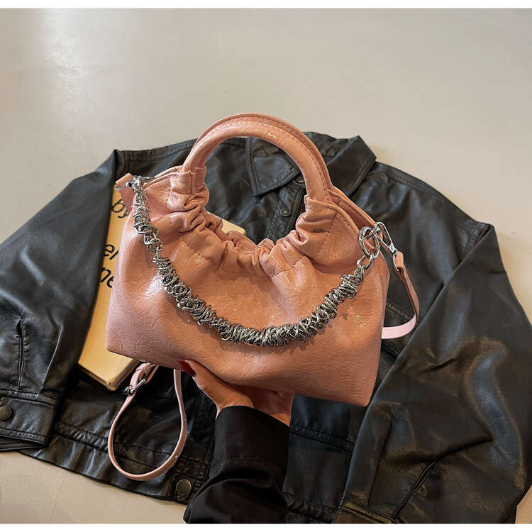 2025 New Handbag Fashion Versatile Women's Simple Crossbody Shoulder High-end Bag