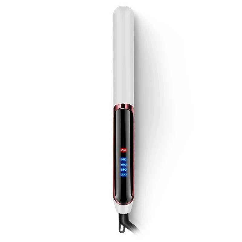 2in1 110v-220v Ceramic Automatic Hair Straightener Fast Heating Lengthened Multifunctional Hair Straightener for Dry and Wet Hair W250610