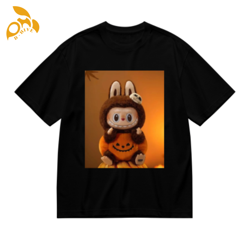 Designer Oversize LABUBU Men's Women's shirt Short Sleeve Round neck Professional Customized tees outdoor breathable printed Free Shipping F