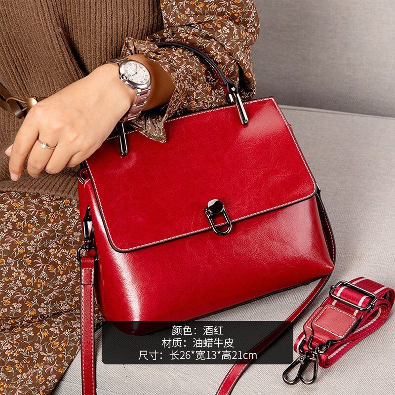 Free Shipping 2025 New Designer Bag High-end Fashion Cowhide Handbag Genuine Leather Luxury Wallet High-quality Trendy Solid Color Women's Should