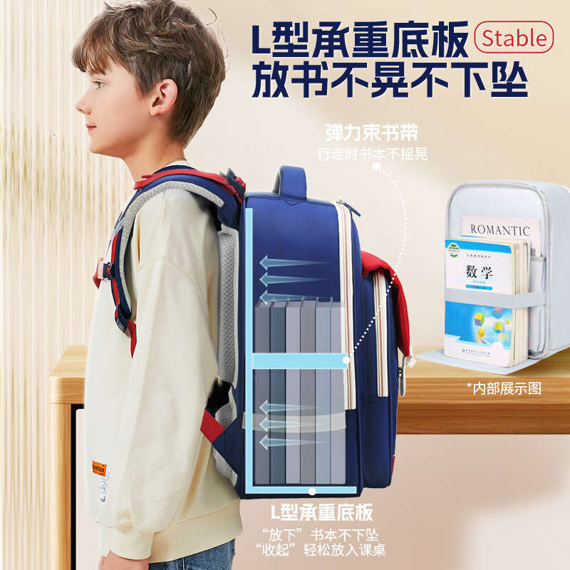 Designer Bag Floating Weight Reducing Super Cute Elementary School Student Backpack Universal For Grades Dirt Resistant Anti Sagging Boys And Girls