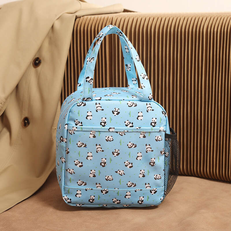 New Cute Portable Insulated Large Capacity Handheld Bento Student Picnic Lunch Box Bag Hot