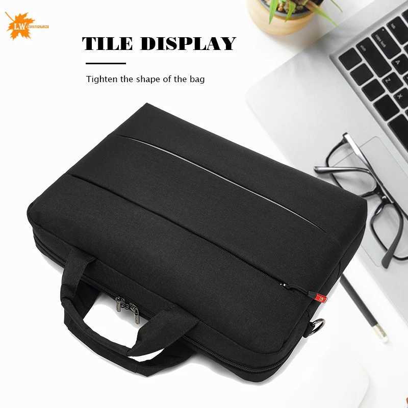 Custom Bag Mens Handbags Womens Bag Laptop Bag Sleeve Case Protective Shoulder Bag Briefcases for Documents Messenger Bag W250610