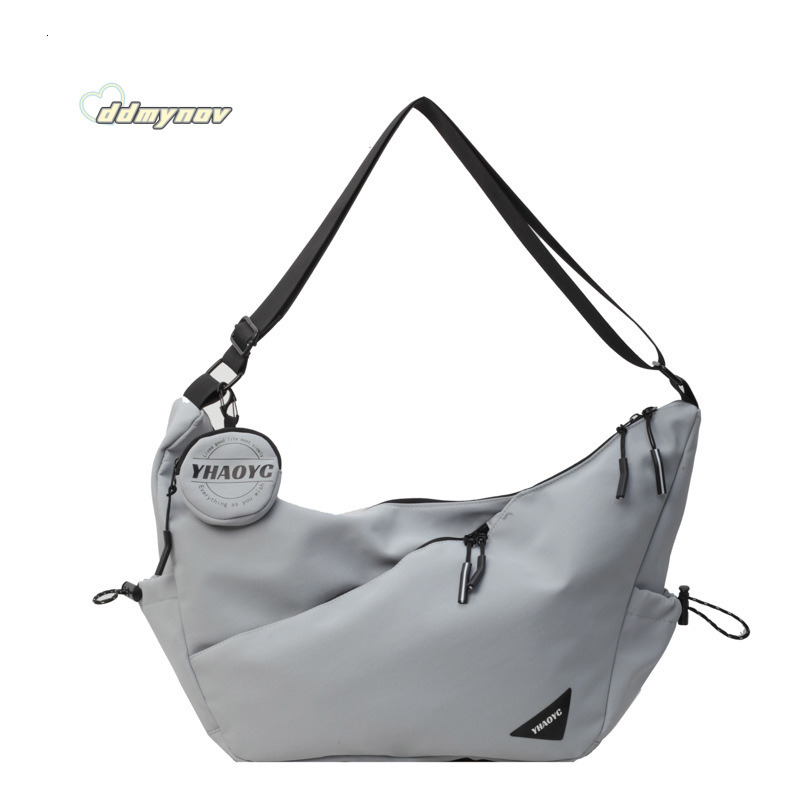 Large Capacity Canvas for Women 2025 New Versatile Casual Simple Dumpling High-end Trendy Crossbody Bag ddmynov