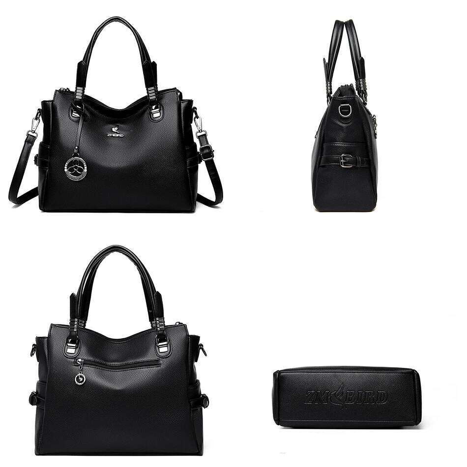 2024 New Vintage Design Croosbody Messenger Tote Bag For Women High Quality Ladies Large Capacity Shoulder Sac A Main