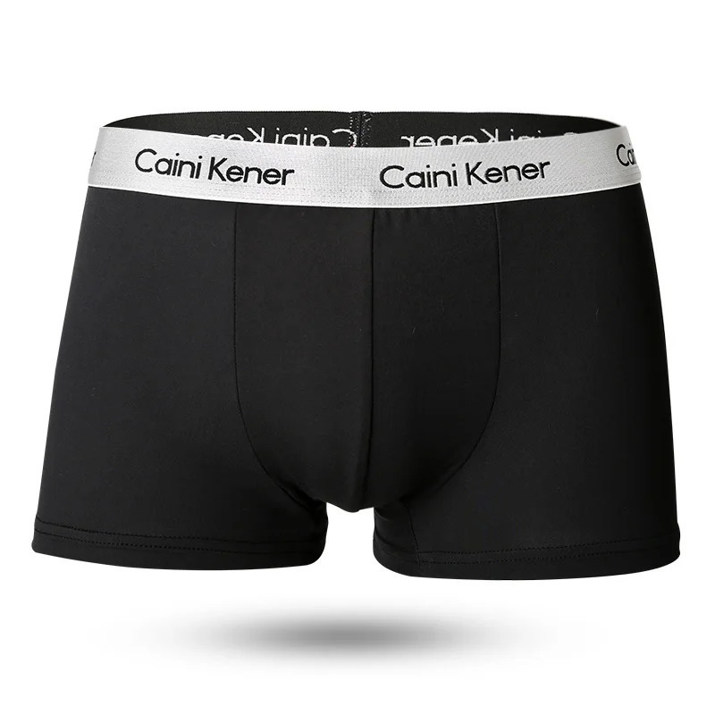 4Pcs Men Boxers Man Short Breathable Flexible Comfortable Shorts Lovely Solid Panties 250610