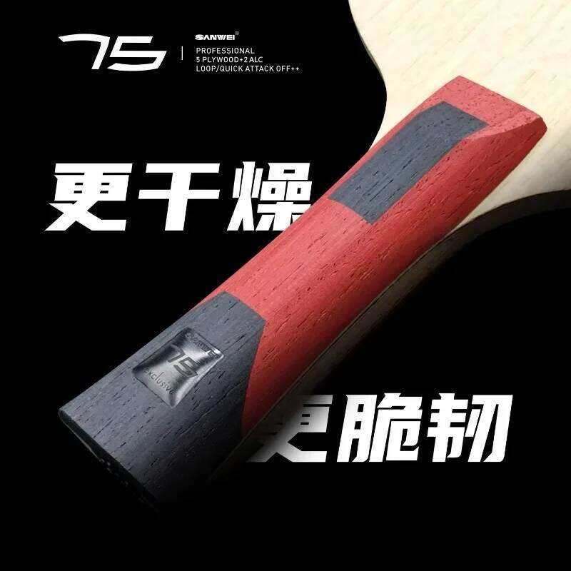 3D 75.1 External Table Tennis Ball Plate, VIS Structure, New 75 Upgraded Red Fiber Bottom Plate