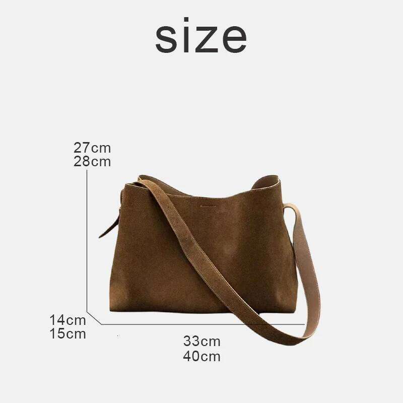 Korean Genuine Leather Tote Bags For Women Designer Handbag Purse 2024 New In Cowhide With Inner Pocket Underarm Shoulder