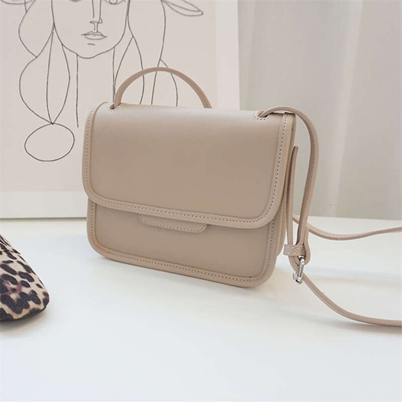 Korean INS Super Popular Small Square for Women 2020 Internet Celebrity Simple Girl Mori Style Single Shoulder Crossbody Bag Trend