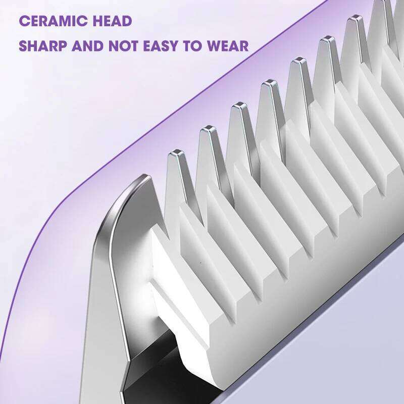 RESUXI Women's 3 in 1 Electric Epilator Bikini Waterproof Shaver Removal Sideburns Lip Clipper Private Hair Trimmer