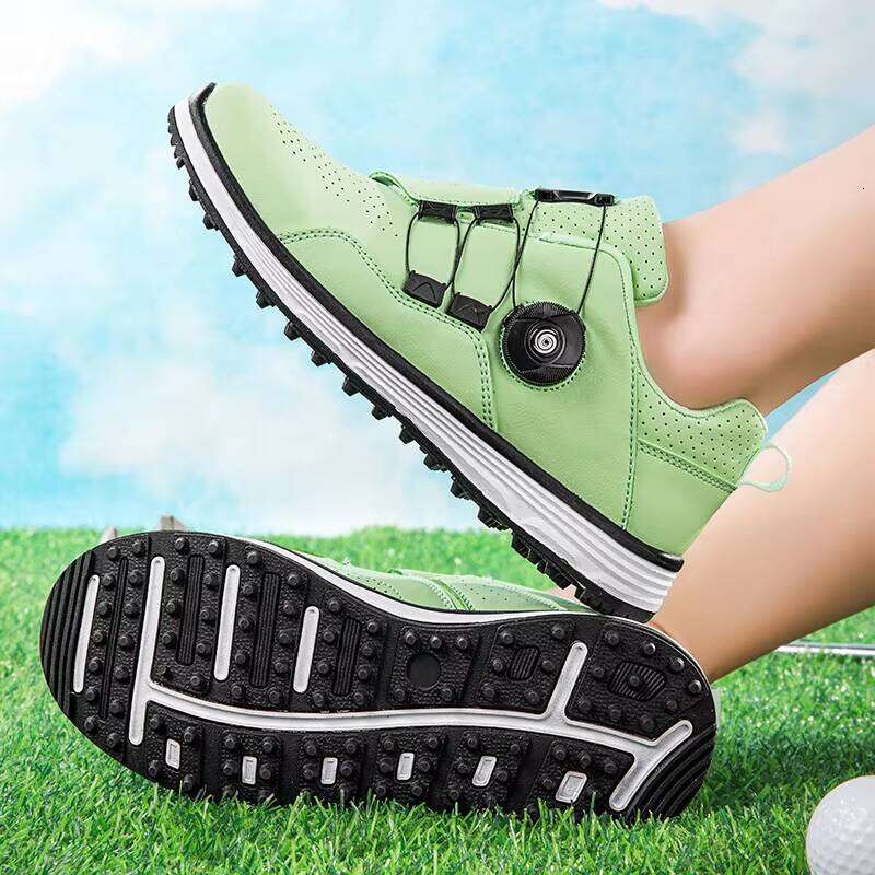 New Wholesale Women Non-slip Training Shoelaces Cleats Golf Shoes Men