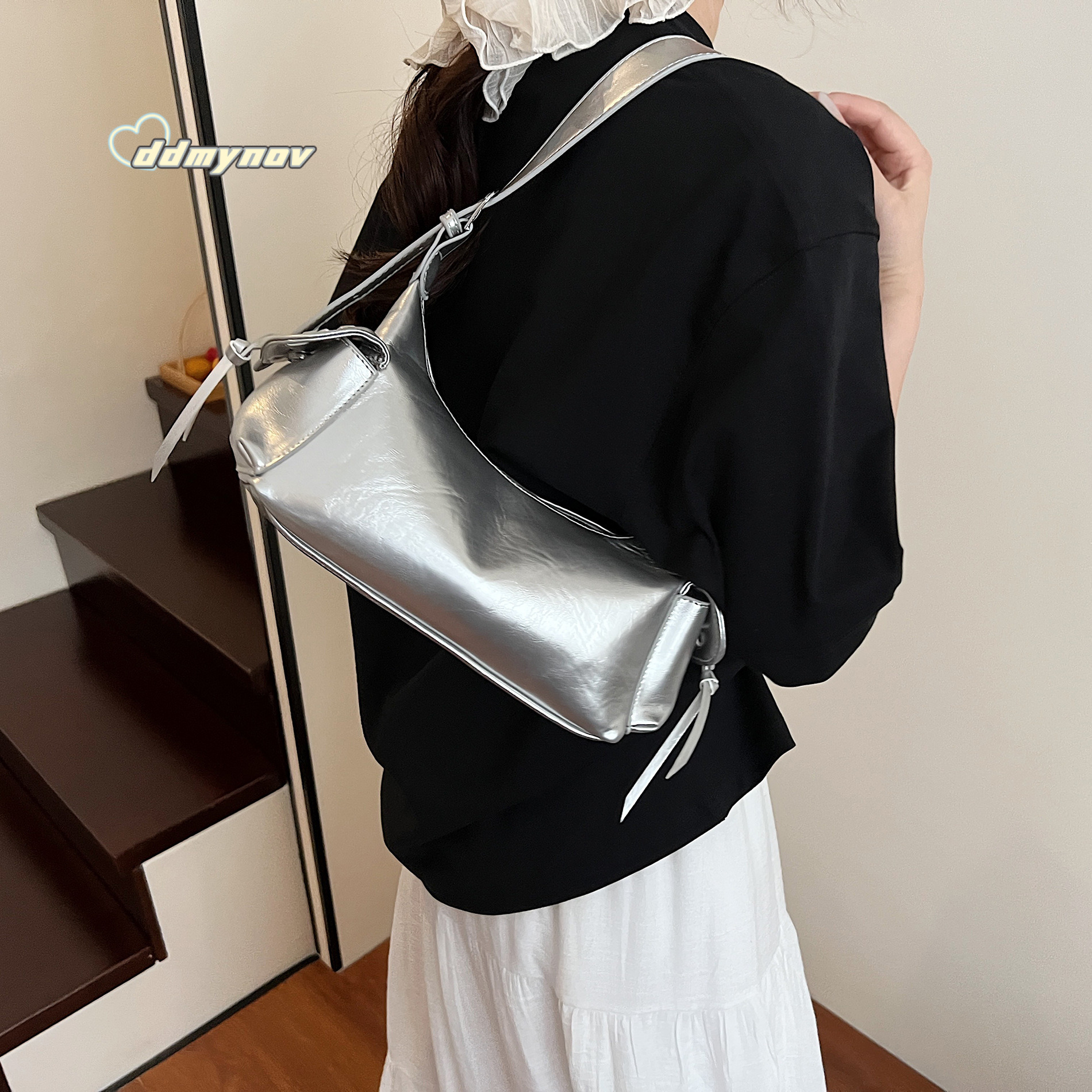 Underarm Commuter New Style Bags Hot Girl Motorcycle Shoulder Korean Fashion Trendy Women's Bag ddmynov