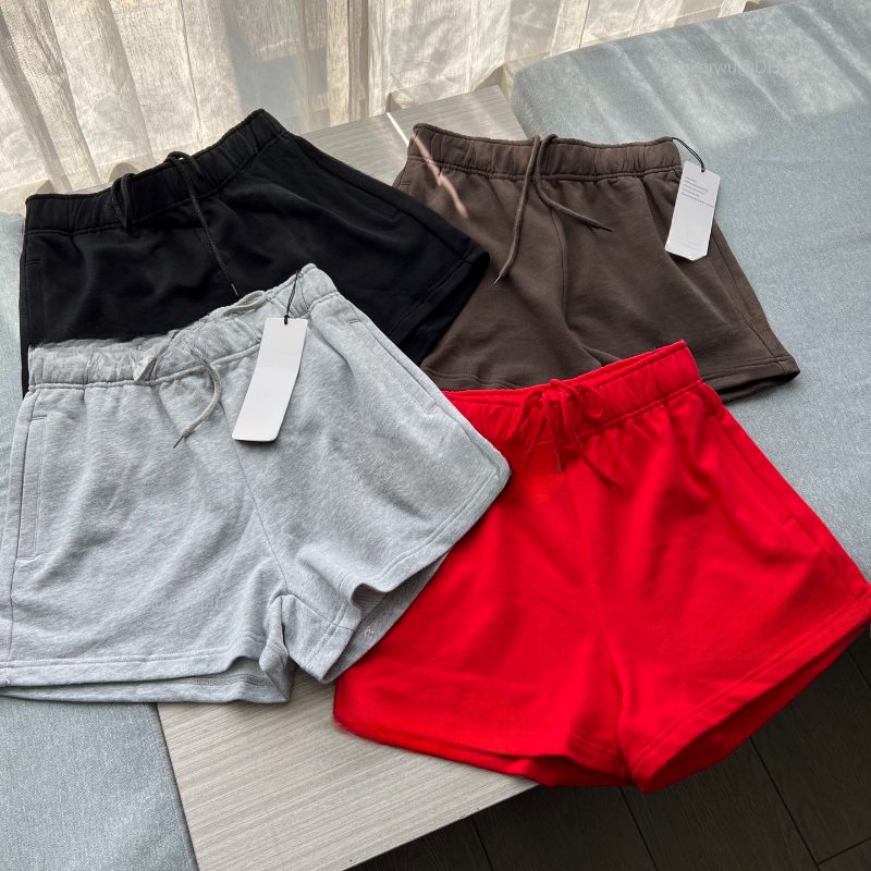 Designer Short Sweatpants Sports Yoga Shorts Womens Sweatshirts Casual Fitness Suit Short Pants Crew Neck Pullover Studio-to-street City Jogger Jumper