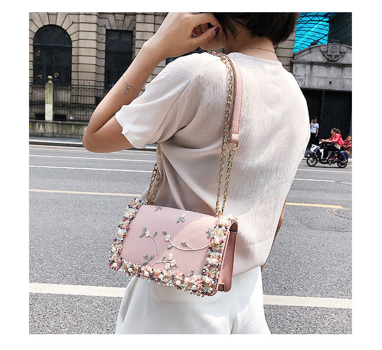 Free Shipping 2025 New Designer Handbag Trendy Handbag Lace Style Outdoor Beach Bag Fashionable Women's Shoulder Bag