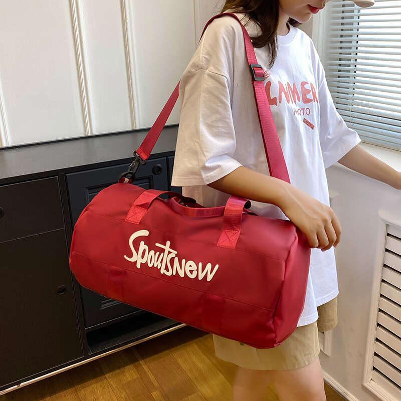 Gym Dry Wet Separation Swimming Women's Crossbody Training Sports Oxford Cloth Short Trip Handheld Travel Bag