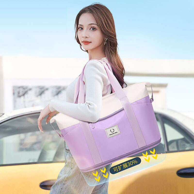 Designer Bag Travel Can Be Used As Trolley Case Storage New Model Dry And Wet Separation Luggage Large Capacity Multifunctional Handheld Gym Bag