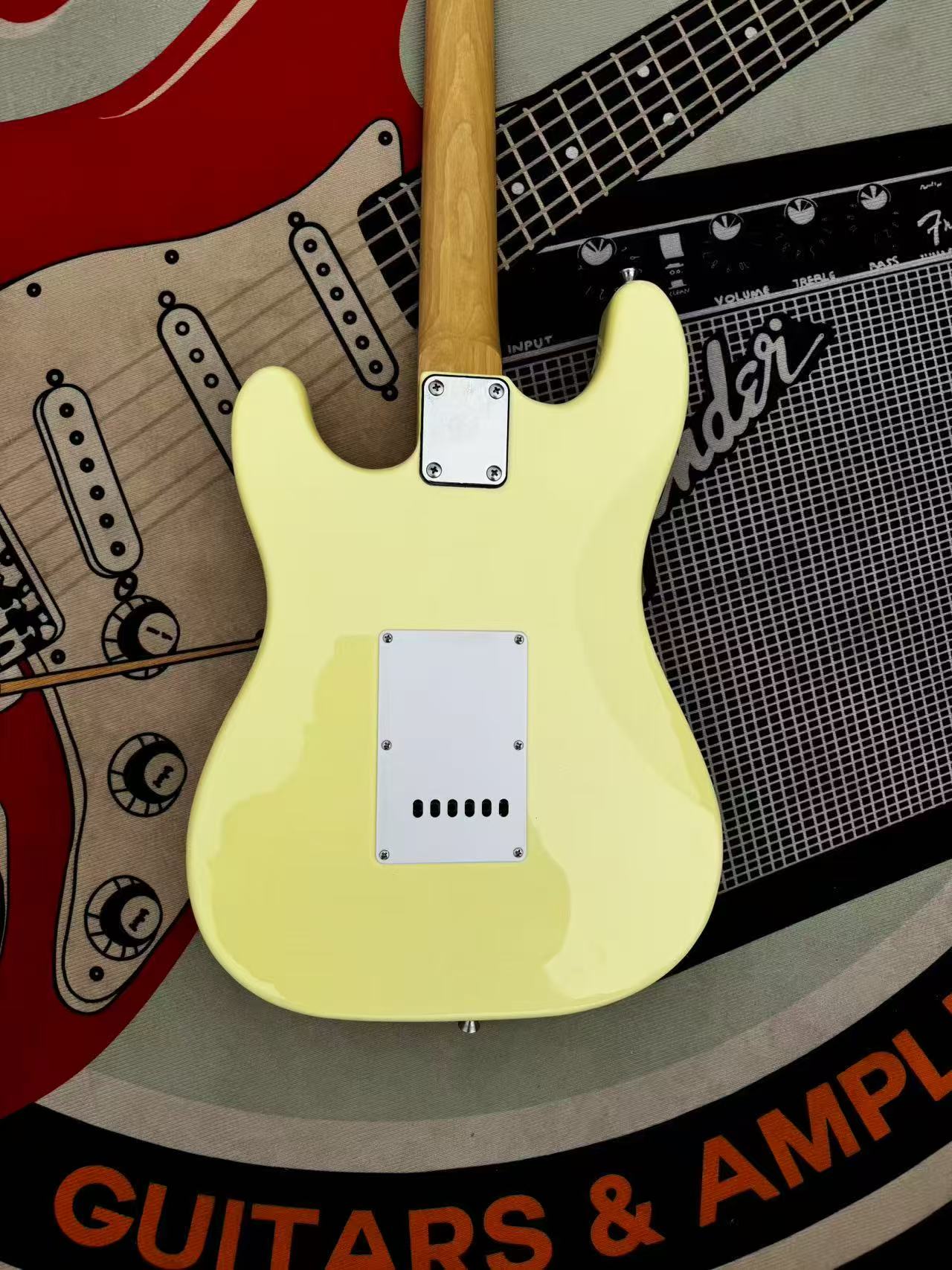 Practitioner's Yellow Electric Guitar